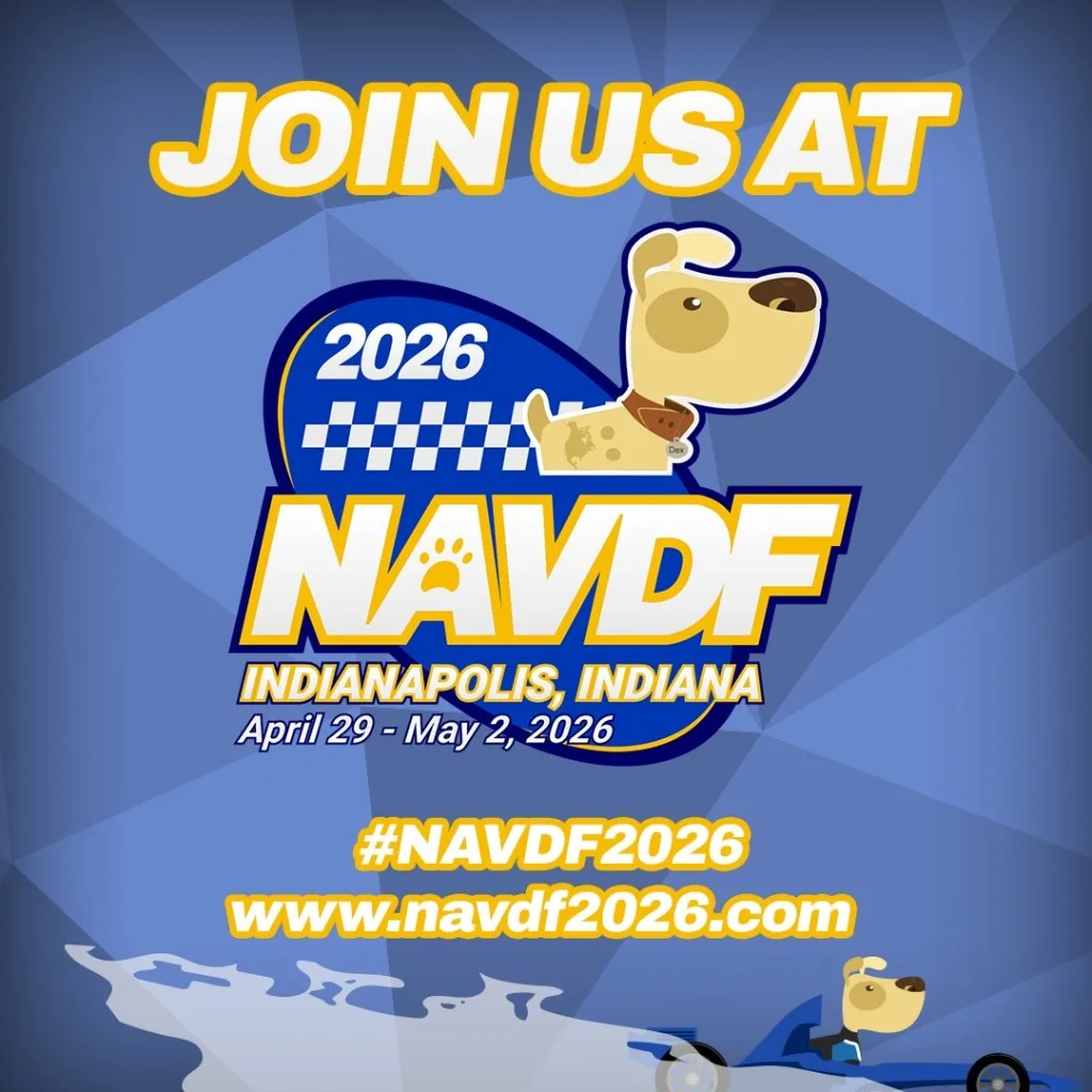 NAVDF 2026 promotional graphic — Indianapolis, Indiana, April 29 – May 2, 2026